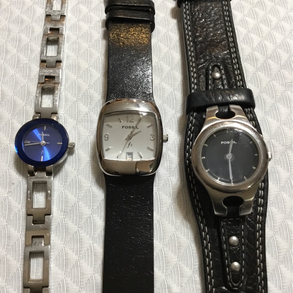 Fossil watch lot